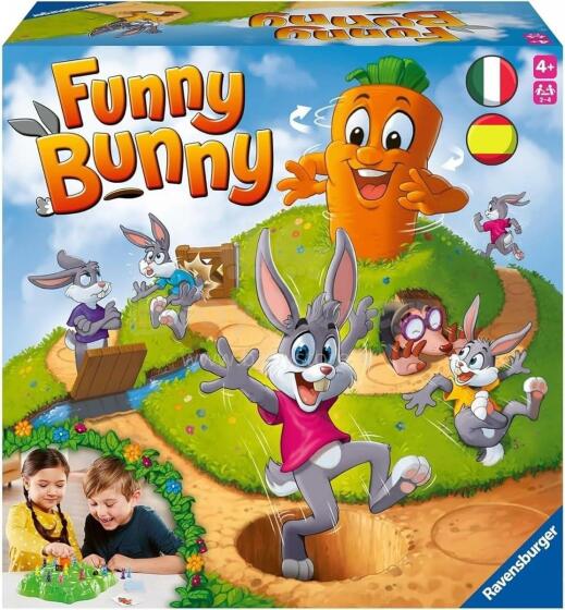 Ravensburger Funny Bunny Art.R21363 Настольная игра Выдерни морковку