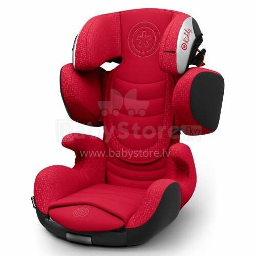 Kiddy '20 CruiserFix 3 Art.41523CF194 Candy Red Autokrēsls (15-36kg)