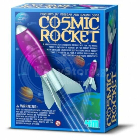 4M Сosmic Rocket Art.00-03235 Komplekts Kosmiskā rakete