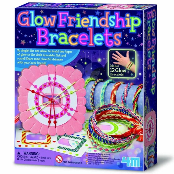 4M Friendship Bracelets Art.00-04662 Izveidojiet pats savu greznojumu