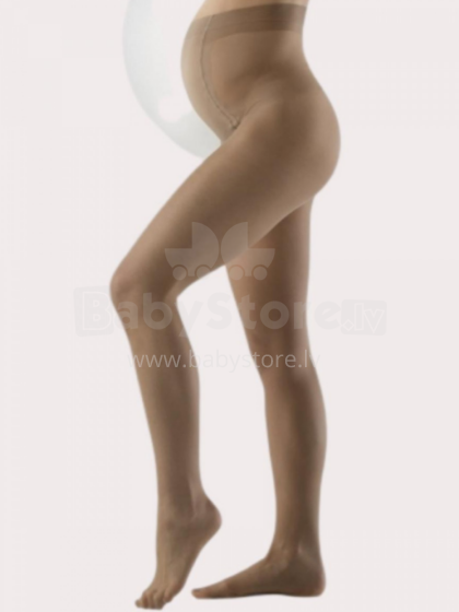 Sweet Mama Maternity Tights Art.BL-20 Light Beige Elastīgas, matētas zeķubikses (3-4 izm.)
