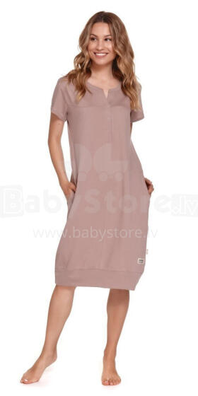 Doctornap  Cotton Night Dress Art.4348  Naktskrekliņš grūtniecēm / barošanai