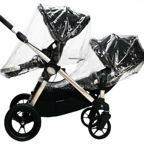 Baby Jogger'20 Raincover City Select / Lux Seat Art.2067304 vežimėlio lietaus danga