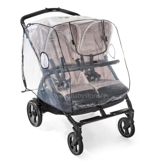Universal Rain Cover for Twins Art.64521 Universal rain cover for a stroller (twins/twins)