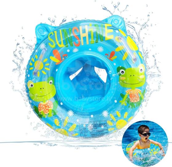 Baby Swimming Ring  Art.65261 Peldriņķis mazuļiem  6 - 36 mēnešiem (slodzei no 3-18kg).