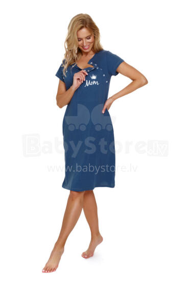 Doctornap  Cotton Night Dress Art.9992 Naktskrekliņs grūtniecēm / barošanai