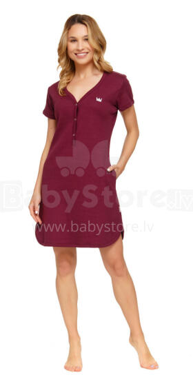 Doctornap Night Dress Art.4115 Kokvilnas naktskrekliņš grūtniecēm/barošanai