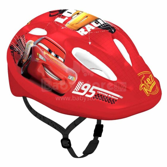 Disney Bike Helmet Cars  Art.9042 Сертифицированный, регулируемый шлем для детей