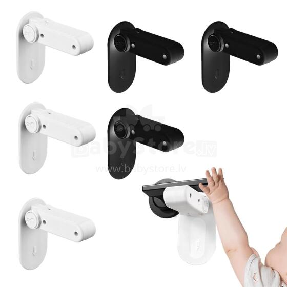 Safety Door Handle Art.68944 drošības durvju roktura slēdzene, pašlīmējoša,1 gab