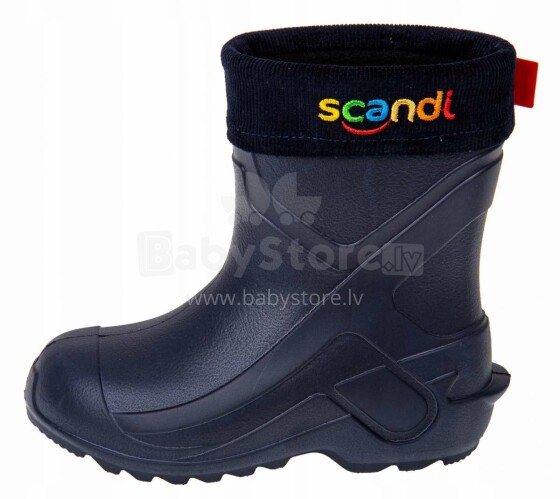 Lemigo Scandi 763 699862 mėlyni vaikiški batai su nuimama šilumos izoliacija