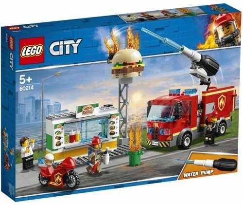 LEGO CITY Art.60214L Ugunsdzēsēju stacija  konstruktors