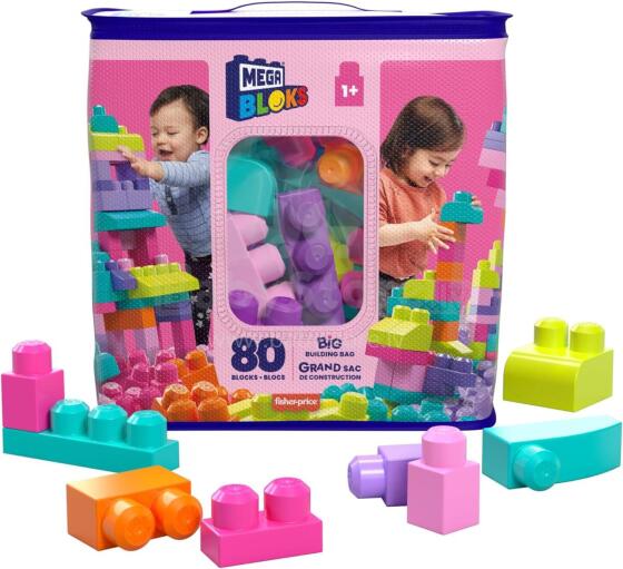 Mega Bloks First Builders Art.70888  Konstruktors, 80 gb.
