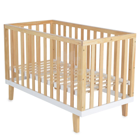 Cangaroo Whisper Art.71602 Natural Bērnu kokā gultiņa