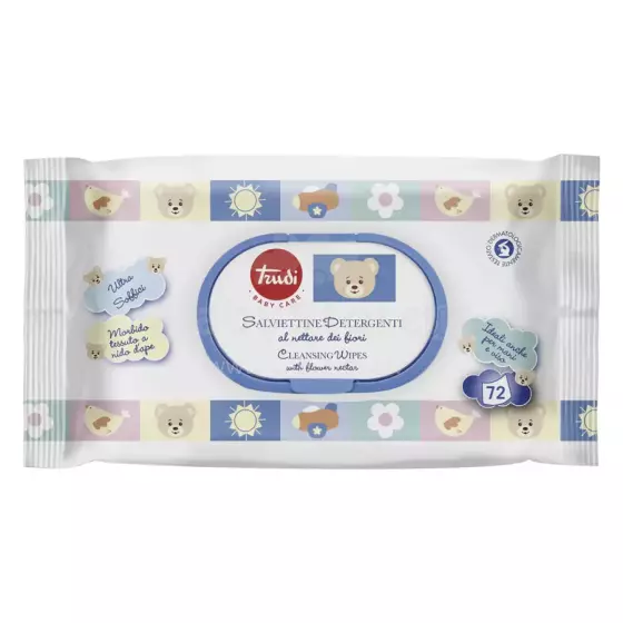 Trudi Baby Wipes Art.71922 mitrās salvetes 72 gab.