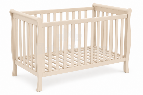 Elf Bed Gardenia  Art.74237 Cashmere  bērnu koka gulta 120x60cm