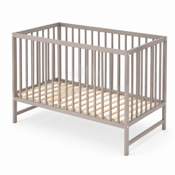 Elf Bed Arco Art.74241 Taupe Детская деревянная кроватка 120x60см