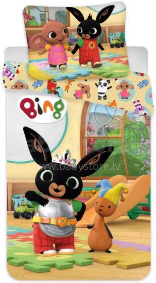 Faro Tekstylia Disney Bedding Bing Art.76333 Kokvilnas gultas veļas komplekts 100x135+40x60 cm