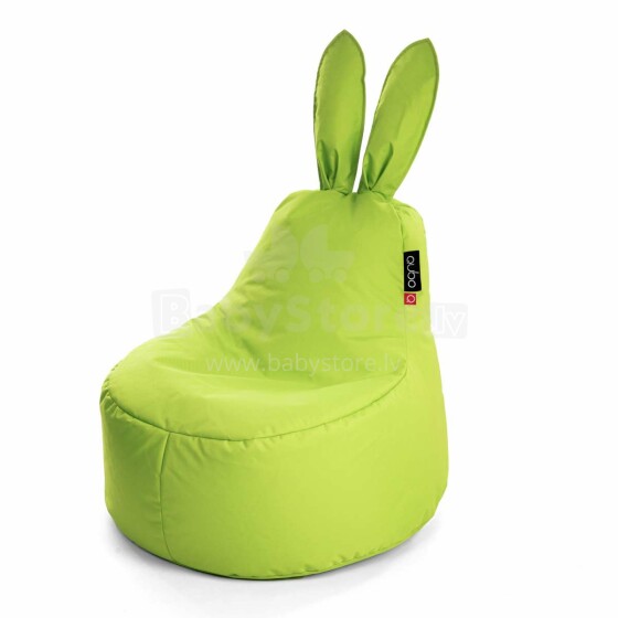 „Qubo Baby Rabbit“ „Apple Pop Art“ 76483 sėdmaišis, pūstukai, minkšti sėdmaišiai su sėdmaišiu, sėdmaišis