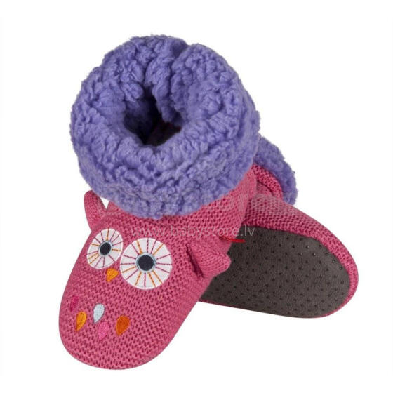 Soxo Art.22082 Infant slippers with animals Bērnu mīkstas mājas čības