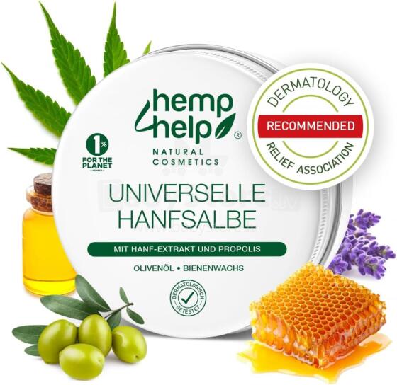 Universal Hemp  Propolis & Manuka Art.78430 Organic hemp oil & beeswax | Naturally soothing cream 100ml