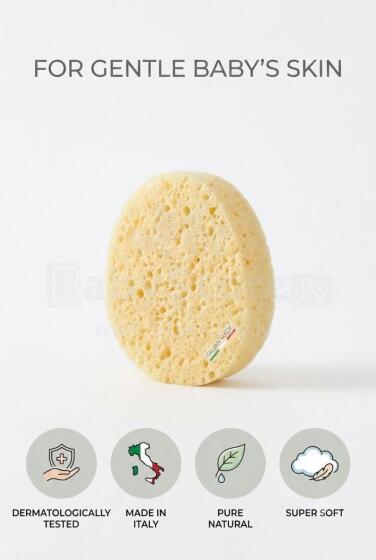La Bebe™ Natural Baby Bath Sponge, Art. 34785, īpaši maiga, ražota Itālijā