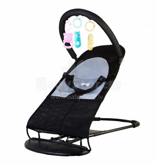 TLC Bouncer Balance Soft 1773904 aukštos kokybės, ergonomiška kūdikio supamoji kėdė su bagažu („Babybjorn Balance Soft“ analogas)