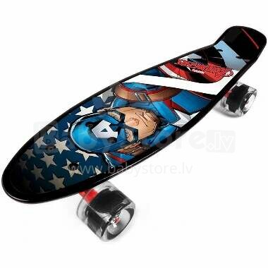Disney Penny Board Captain America Art.9937  Детская роликовая доска (Скейтборд)