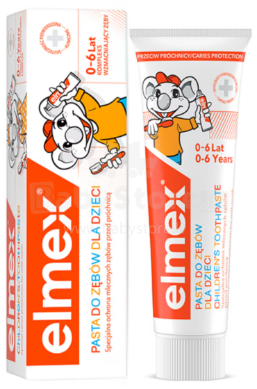 Elmex Children Art.91886 зубная паста, 0-6 лет, 50мл