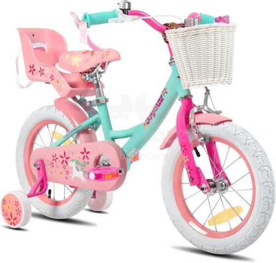 Joystar Kids Bike Wheels Collas 12'  Art.92090 Mint   Bērnu divritenis (velosipēds) ar palīgriteņiem