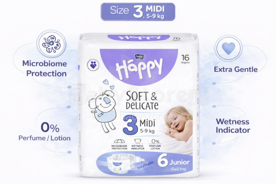 Happy Midi (5-9kg)