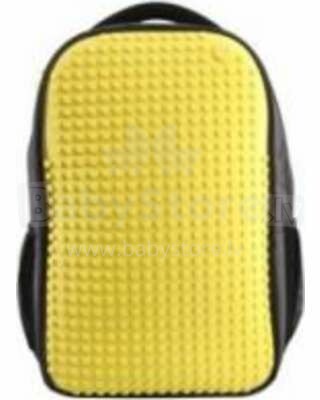 Upixel Double Pixel Yellow Art.WY-A009 Pixel seljakott koos ortopeedilise selga sülearvuti jaoks