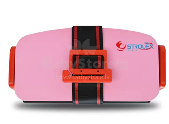 Strolex The Grab&Go Booster Perfect Pink Art.MF01-EU/PNK Saliekams autosēdeklis bērniem no 4 līdz 12 gadiem