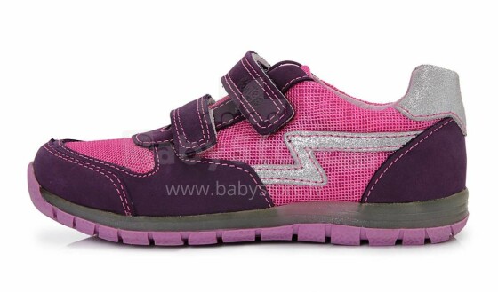 DDStep (DDStep) Art.DA07-1-703A Tamsiai rožiniai Itin patogūs mergaičių batai (22-27)