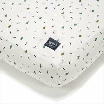 La Millou Bedsheet S Good Night Art.95460 Высококачественная хлопковая  простынка с резинкой 120x60см