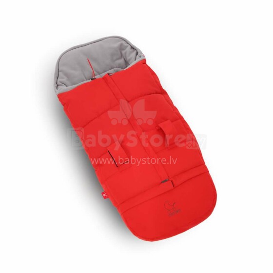 Tutek'20 Baby Sleeping Bag Red Art.96622 Bērnu ziemas siltais guļammaiss