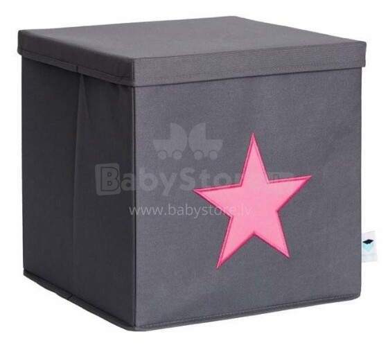 Store It Large Storage Box Star  Art.672227 Ящик для хранения с крышкой
