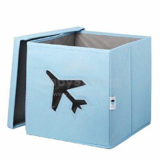 Store It  Toy Box Airplane Art.755362  kaste rotaļlietām ar vāku