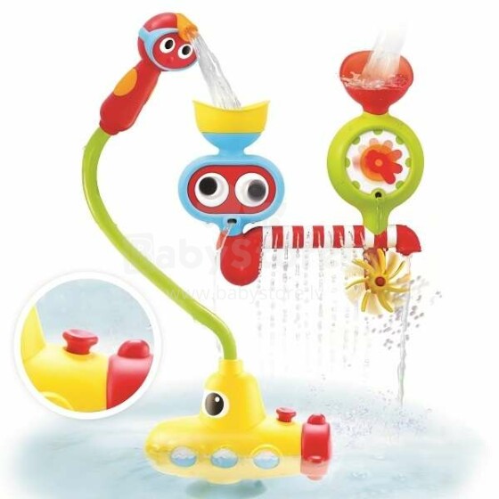Yookidoo Submarine Spray Station  Art.40139 Vannas rotaļlietas ar zemūdeni