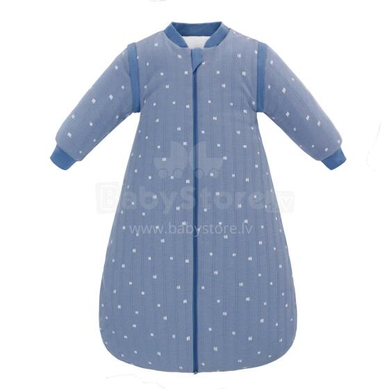 AEO nenes Sleepbag  Art.97876 Grey kokvilnas guļammaisiņš ar rokām 6-18 mēn