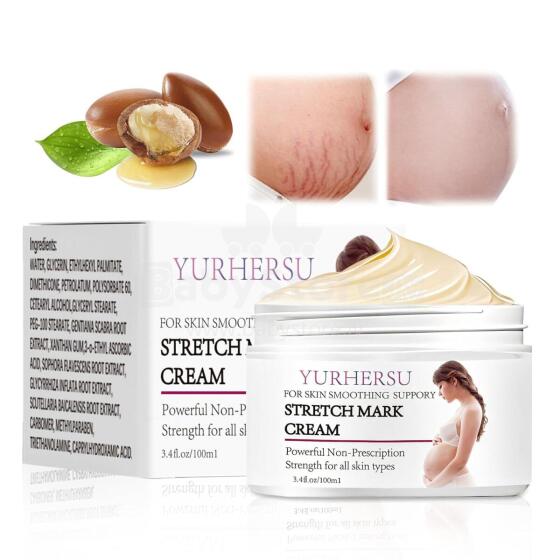 Yurhersu Pregnancy Cream Art.9799  Укрепляющий крем от растяжек,100гр