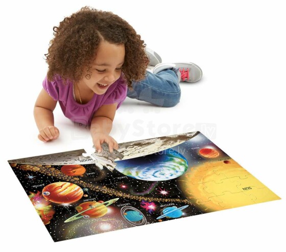 Melissa&Doug  Floor Puzzle Solar  Art.10413  Mõistatused põrandale 48 tk