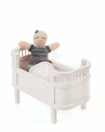Smallstuff Rosalline Doll Bed Art.40040-08  Voodipesu nukkade jaoks mõeldud voodipesu