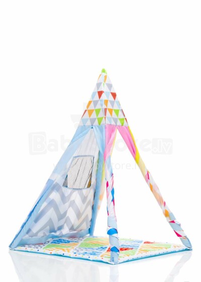 Teepee Playtent  Art.CC8727 Colorful   Pārjume-telts bērnistabai