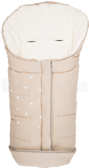 Fillikid Art.3010-09 Barodino Natur Melange Baby Sleeping Bag Спальный Мешок с Терморегуляцией 100х50