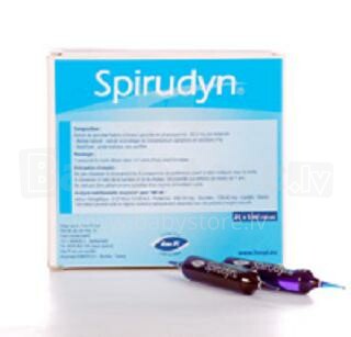 Spirudynas (Spirulinos ekstraktas) Gerina fizinių ir intelektualinių sugebėjimų atkūrimą. Gerina atmintį ir koncentraciją.