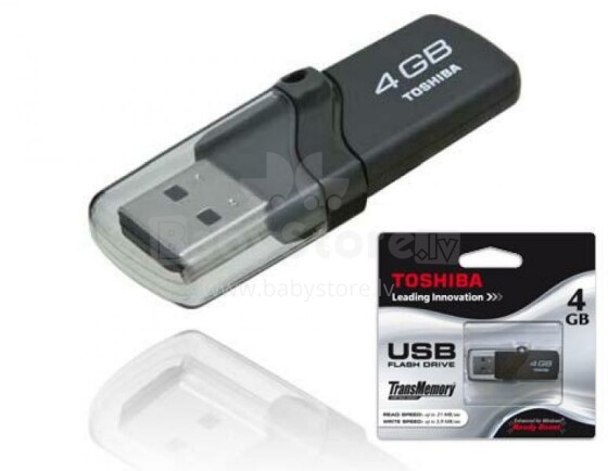 TOSHIBA - USB-atmiņa 4GB Toshiba Ginga