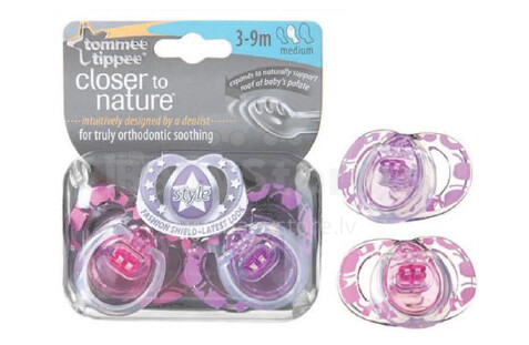 Tommee Tippee Art. 43333664 Style Silicone Soother (2pcs.)