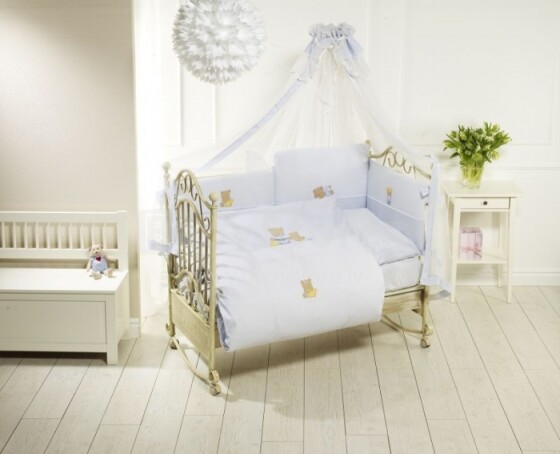FERETTI 2012 - Bērnu gultas veļas komplekts 'Sleepy Bears Purista' Quintetto 5