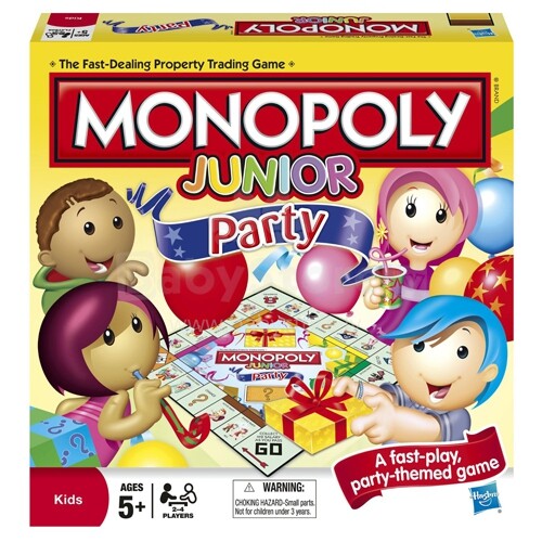HASBRO - Juniors Monopolija RUS 36887R