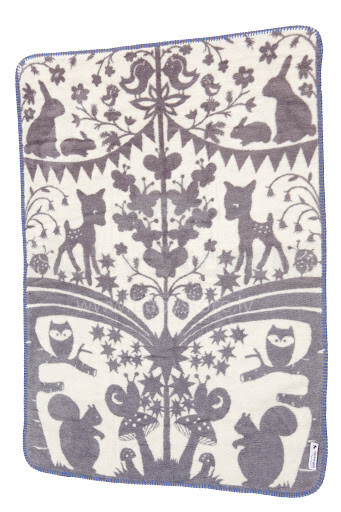 Fabulous Goose Bambi Organic cotton softy blanket 75 x 100 cm